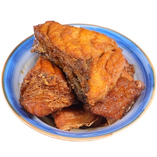 真味兴无锡特产美食 五香糖醋熏鱼爆鱼 肉质Q弹500克顺丰冰鲜包装