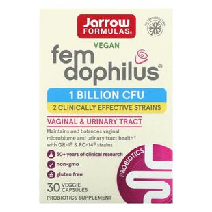 Jarrow杰诺女士私密健康益生菌株鼠李糖乳杆菌FemDophilus女性活