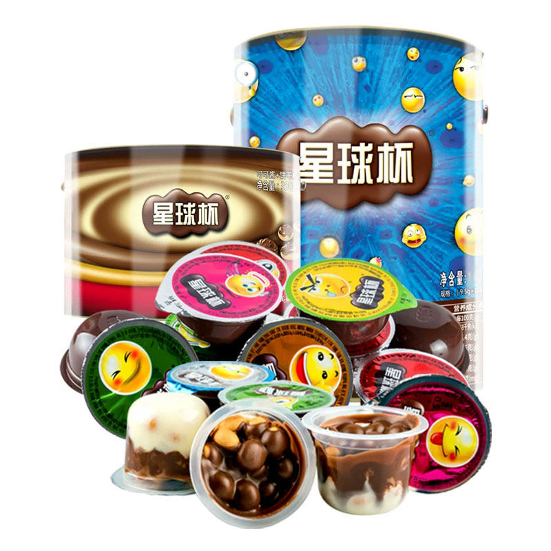 星球杯桶装1000克巧克力杯