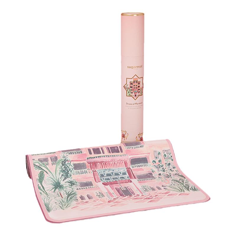 sugarmat 天然橡胶防滑瑜伽垫加厚女生专用健身家用减震静音地垫