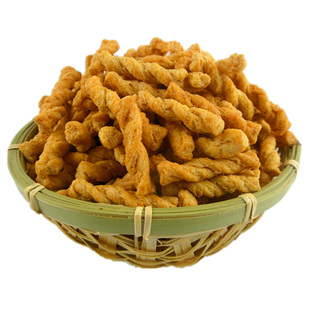 厂家散装称重香酥甜辣精品小麻花零食超市酒吧KTV膨化食品大包装