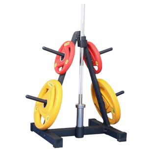 驰尚杠铃片收纳架器材架哑铃片放置挂架家用杠铃杆奥杆存放存储架