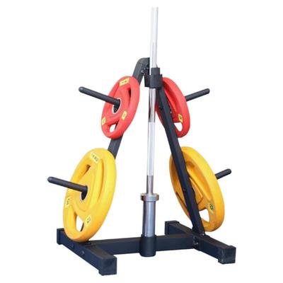 驰尚健身器铃片杠铃杆收纳放置架