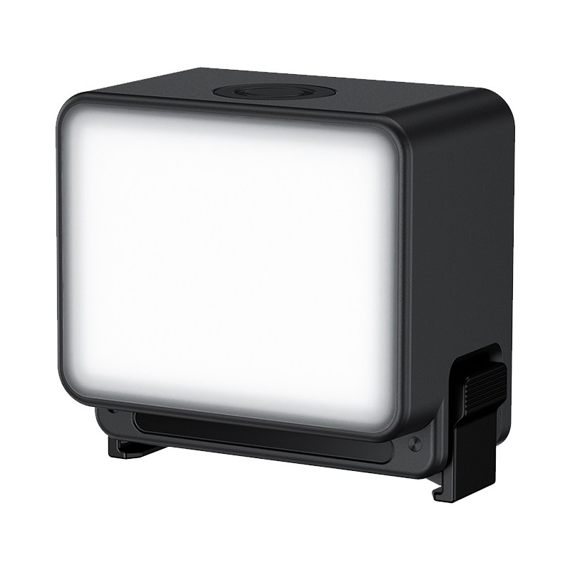 JJC 适用DJI大疆Action 6补光灯Osmo Nano防水迷你便携led打光神器Vlog拍摄磁吸快拆运动相机打光布光配件