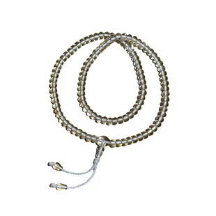 大孔10A级天然喜马拉雅白水晶金刚萨埵念珠高品质药片珠手串108颗