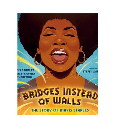 【现货】以桥代墙英文儿童绘本人物传记进口原版外版书Staples精装6岁-9岁BridgesInsteadofWallsRockyPondBooks