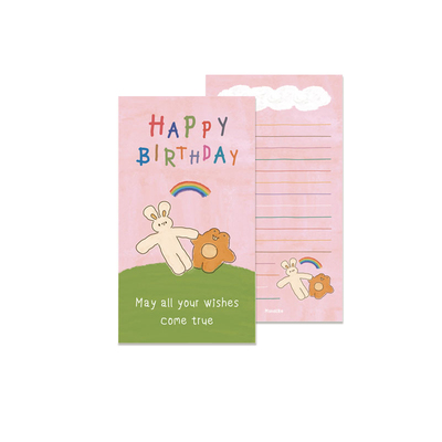 韩国可爱卡通迷你信纸套装