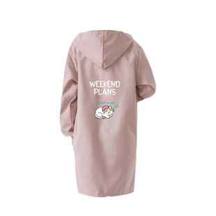 加绒罩衣女冬季围裙家用厨房防水防油加厚秋冬工作服大人2025新款