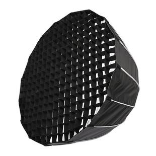 灯为专业直播灯柔光辅件柔光球频闪灯柔光罩蜂窝罩摄影棚4页柔光箱90深抛箱带格栅高品质拍照打光板标准罩