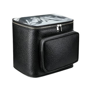 【可放全盔】电动车PU黑色后挂包适用台铃爱玛绿源后置储物收纳包