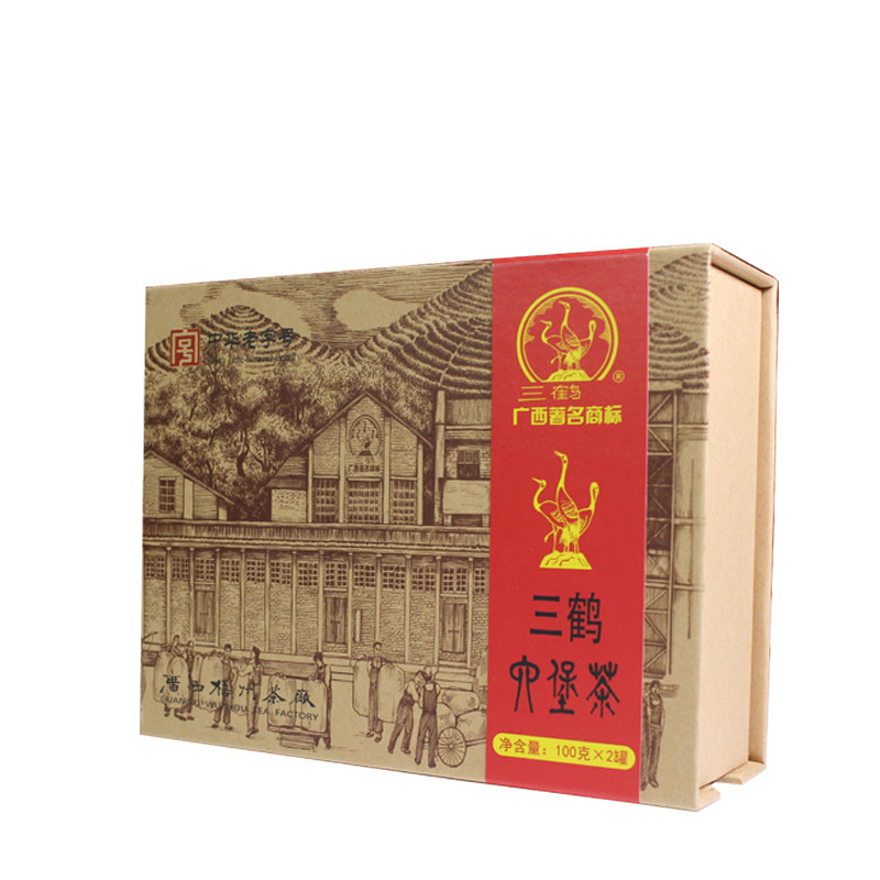 传承红罐槟榔香型三鹤梧州茶厂