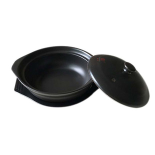 康舒正品陶瓷沙锅明火耐高温黄焖鸡米饭煲仔饭米线专用浅锅小砂锅