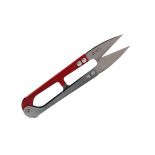 汪吾铨线头剪刀 纱剪 十字绣剪刀弹簧小剪刀绣花U型剪刀纱线剪子