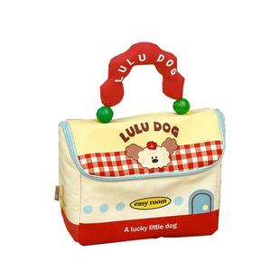 可爱小房子手提保温袋便当包大容量上班族学生带饭包高颜值饭盒袋