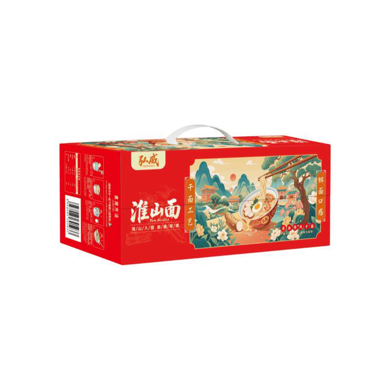 弘威牌非油炸营养健康淮山面1kg