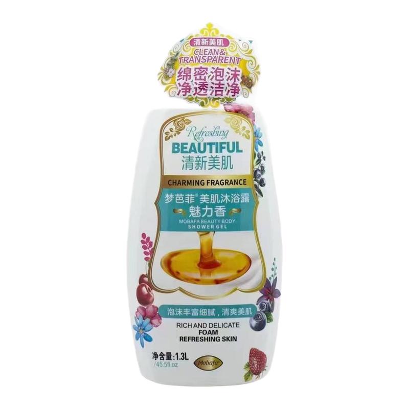 梦芭菲美肌香氛沐浴露净爽洁净