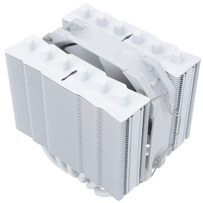 【赠1700扣具】利民Thermalright SS135 WHITE银魂 A4机箱迷你CPU幻白双塔1150/am4/12代风冷散热器