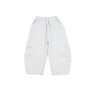 夏生 潮酷弯刀裤 男女童纯棉百搭休闲裤宽松工装卫裤儿童秋装新品