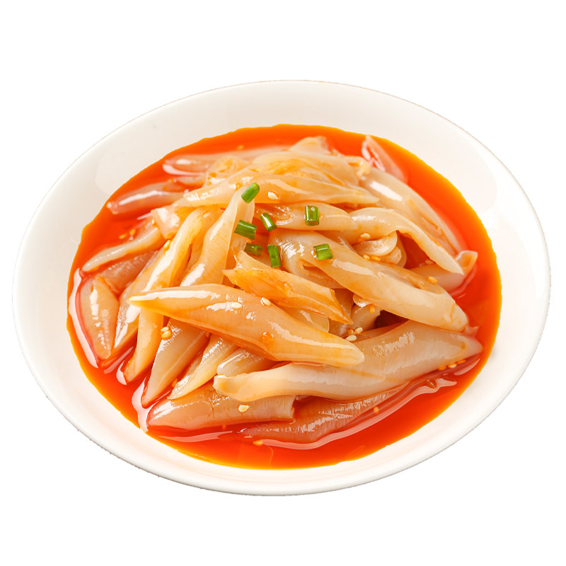 椒香海蚌苗 即食凉拌象拔蚌酒店凉菜冷盘海笋贝KTV吧半成品预制菜