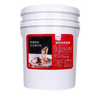 五谷杂粮鱼粉高汤鱼汤酱料渔粉专用高汤配料浓缩商用汤底调料18kg