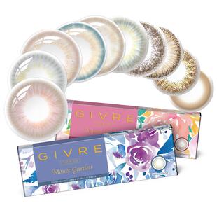 绮芙莉givre美瞳日抛10片大小直径彩色混血隐形眼镜