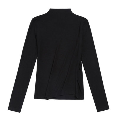 半高领打底衫女2025秋冬