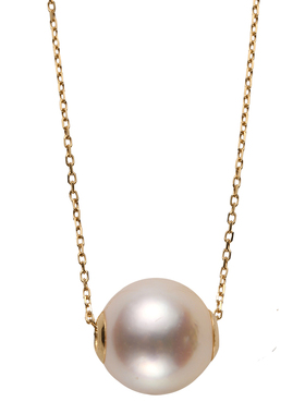 JOYSTONEAKOYA珍珠18K金女项链