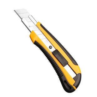 得力大号美工刀刀片裁纸刀合金钢加厚工业用刀壁纸刀手工刀快递刀拆快递包裹专用工具刀美术考研用开箱刀批发