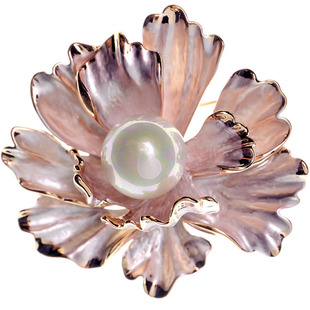 超显气质高档胸针女精致珍珠潮别针妈妈生日礼物专柜品质送礼盒