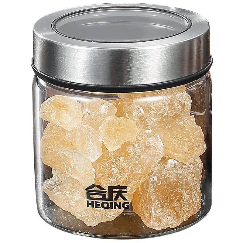 玻璃密封罐储物罐厨房茶叶陈皮罐子食品级蜂蜜瓶子五谷杂粮收纳盒