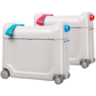 minnow儿童行李箱多功能男女孩旅行箱万向轮可坐骑行机舱床登机箱