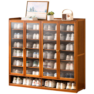 鞋柜家用门口鞋架子室内入户新款2025爆款简易玄关收纳大容量多层