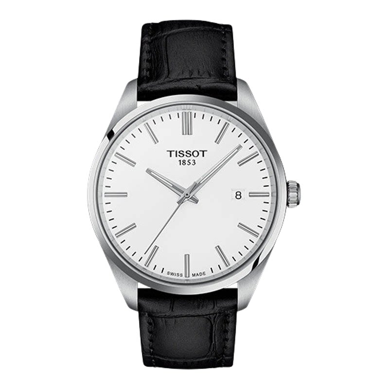 Tissot天梭官方正品PR100系列石英皮带手表男表
