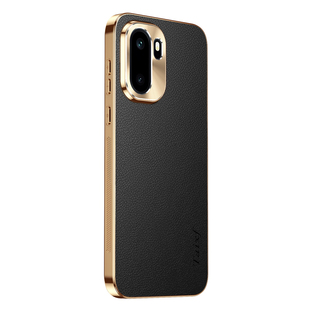 适用一加ace6手机壳1加aec6T荔枝纹保护套合金镜头PLQ110全包PLR防摔oneplus电镀硅胶软oppo十男女新款高级感