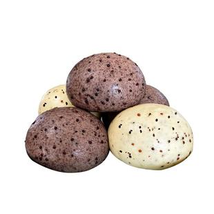 希森三色藜麦馒头粗粮黄米黑米山东饽饽批发杂粮全麦代餐速食早餐