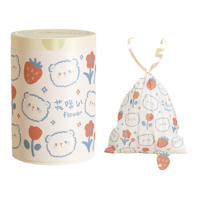 手提式加厚垃圾袋可爱趣味印花款