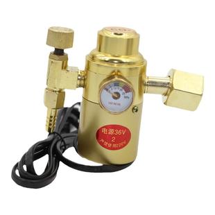 二氧化碳表减压阀CO2混合气体加热表36V220v气保焊机配件防摔省气