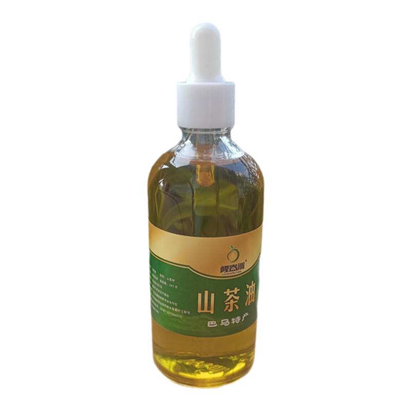 百分百纯山茶油食用油古法压榨