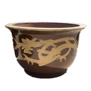 龙缸花盆均釉陶土缸粗陶大口陶瓷特大型家用铁树圆形田园绿植龙盆