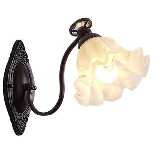 帕莎 壁灯 法式中古风卧室床头灯复古高级感卧室背景墙装饰艺术灯