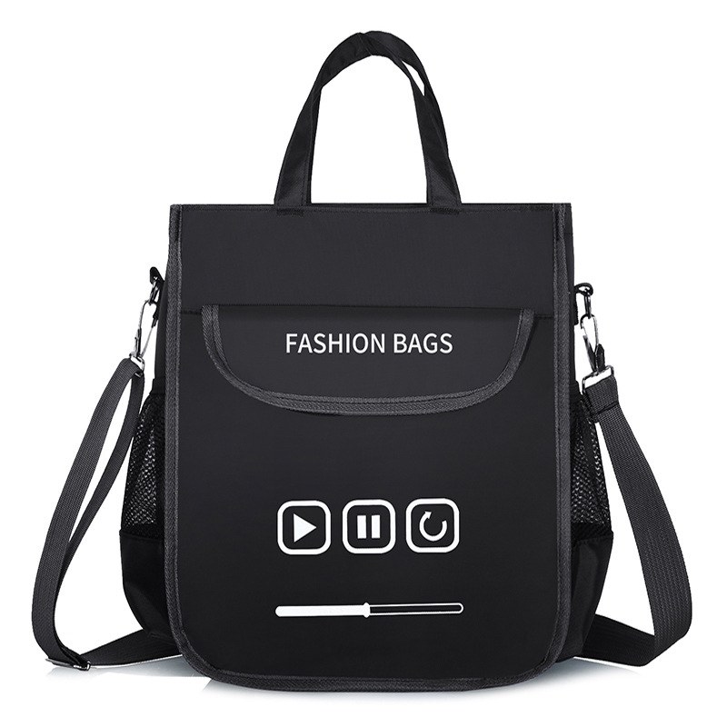 新品 儿童牛津布手提书包女童上学补课包小学生补习袋课外辅导班