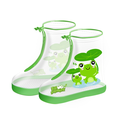 雨声潜入夜儿童雨鞋套防水防滑