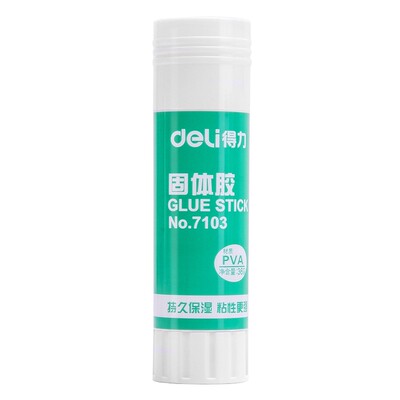 得力固体胶学生高粘度甲醛变色