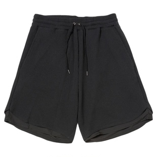 现货折扣 Meanswhile SOLOTEX® Easy Shorts 华夫格休闲短裤25SS