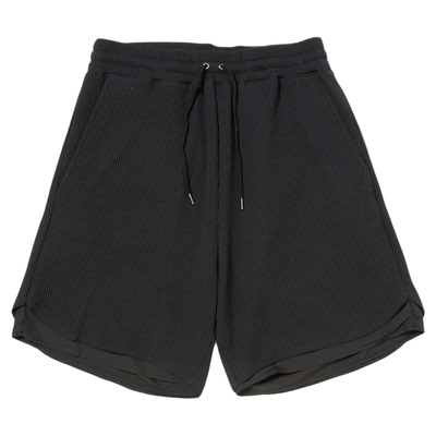 华夫格休闲宽松短裤25SS