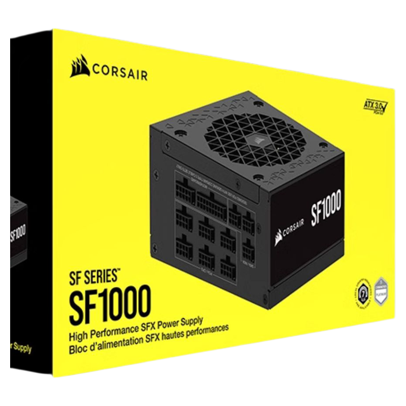 美商海盗船SF1000白金额定电源模