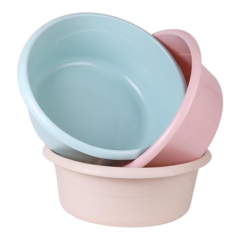 茶花洗脸盆家用大盆大号塑料盆子