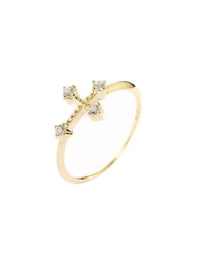 北斗七星仙后十字星戒指关节指环