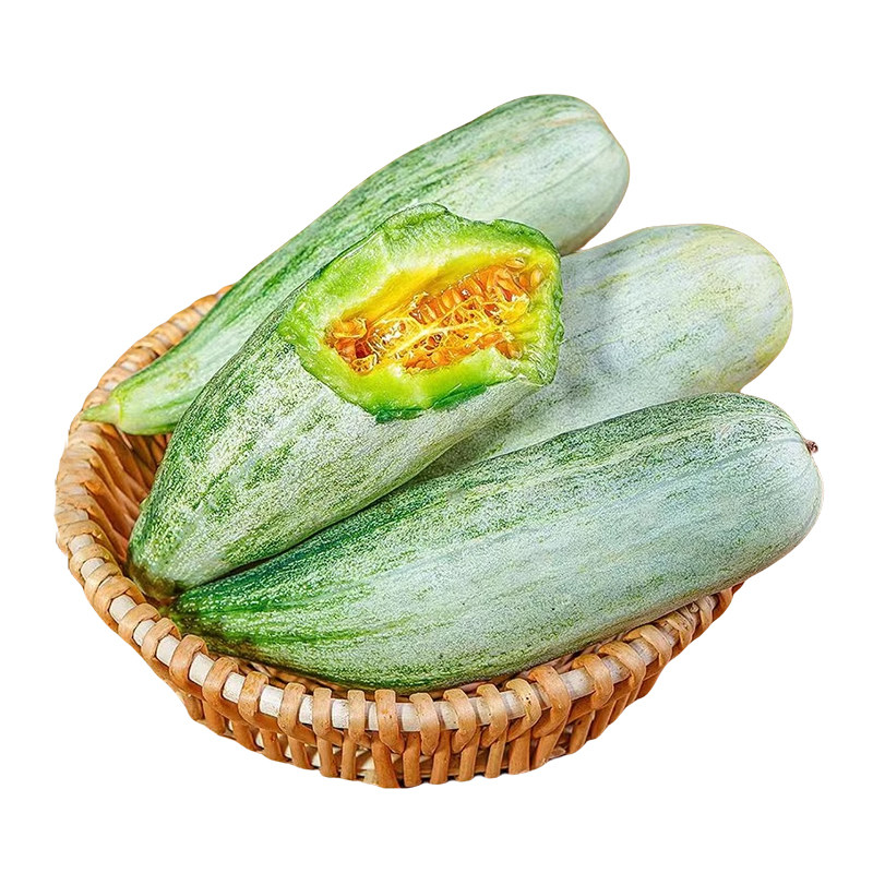 山东羊角蜜甜瓜新鲜当季整箱