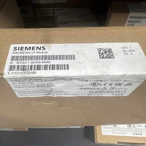 议价【特惠专区】西门子数字式外围设备模块6FC5311-0AA00-0AA0原